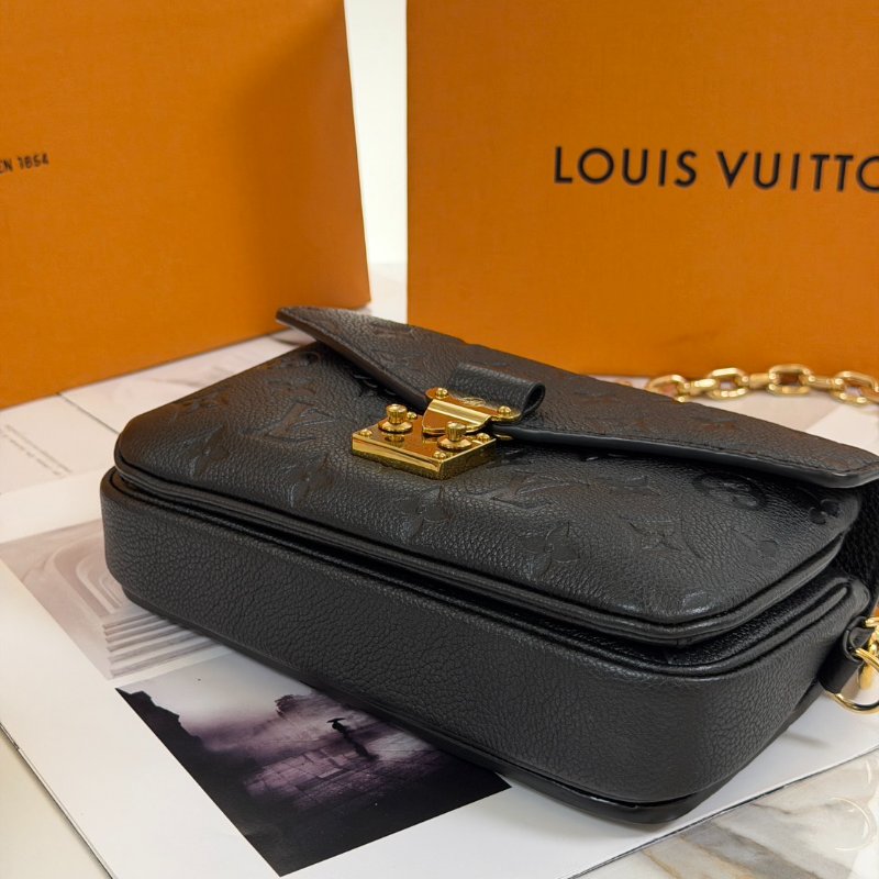 LOUIS VUITTON Pochette metis east west郵差包 - 黑-4