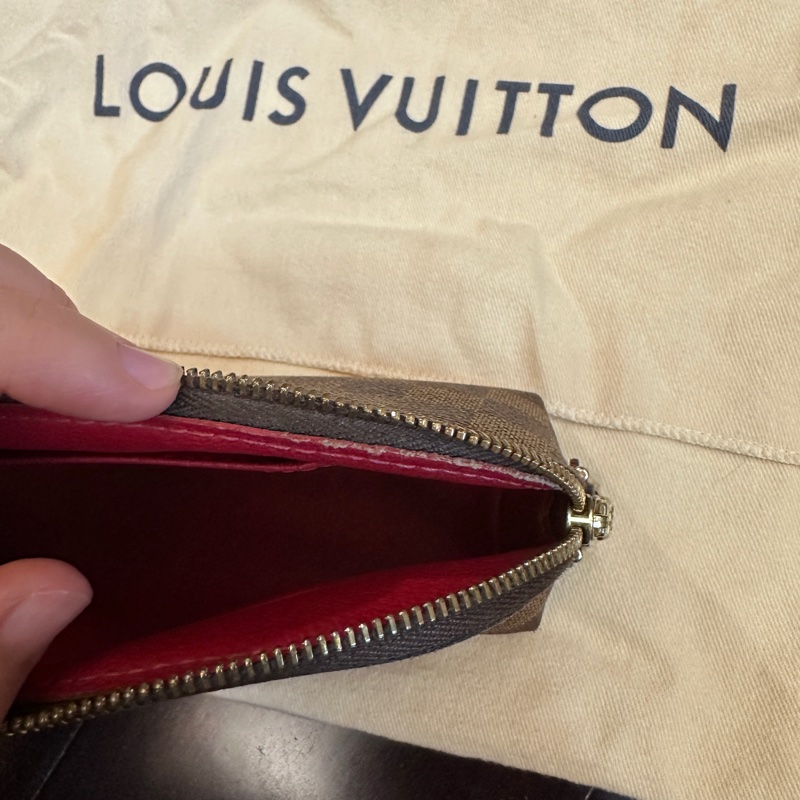 LV 棋盤格 貝殼 化妝包 pm-10