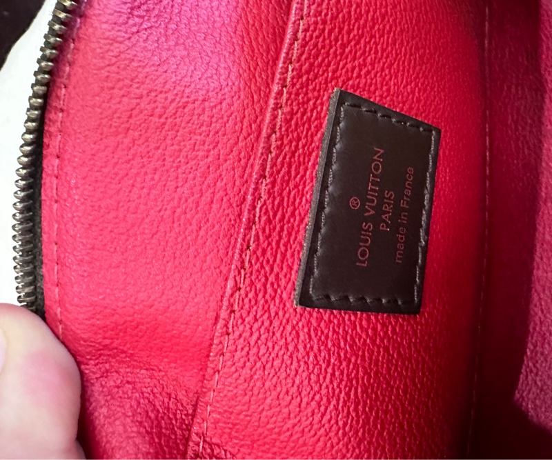 LV 棋盤格 貝殼 化妝包 pm-14