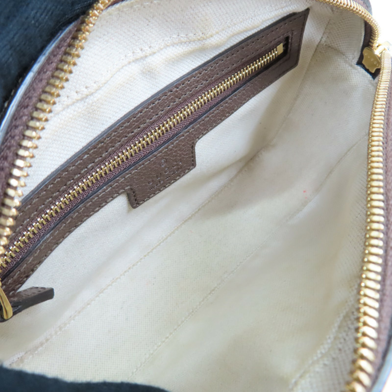 棕色 牛皮 GG帆布 ophidia small shoulder bag 肩背包【GUCCI 古馳】 722117-6