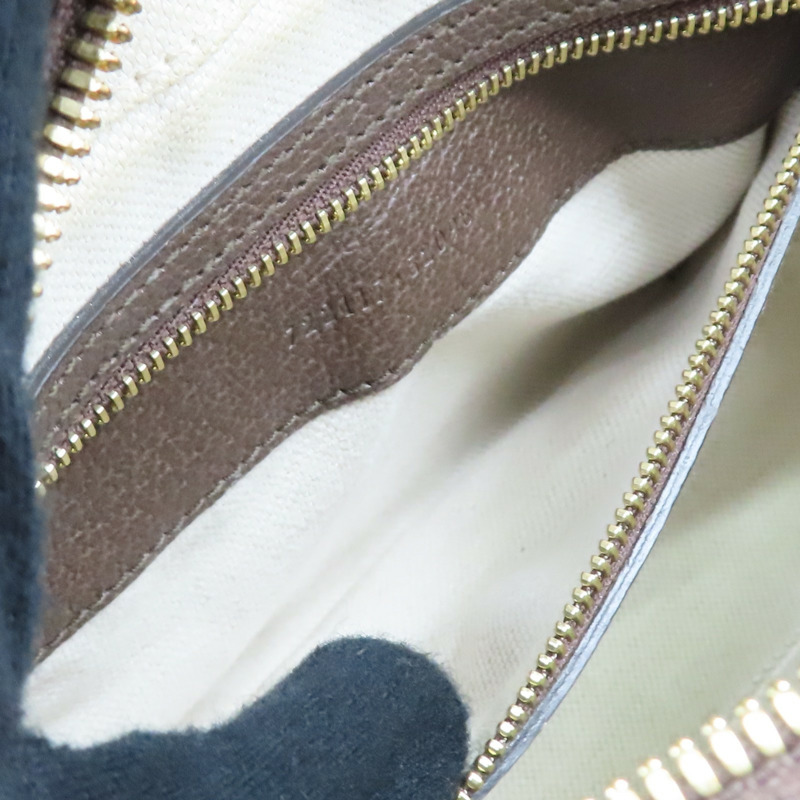 棕色 牛皮 GG帆布 ophidia small shoulder bag 肩背包【GUCCI 古馳】 722117-7