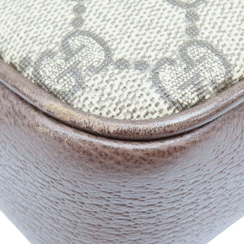 棕色 牛皮 GG帆布 ophidia small shoulder bag 肩背包【GUCCI 古馳】 722117-13