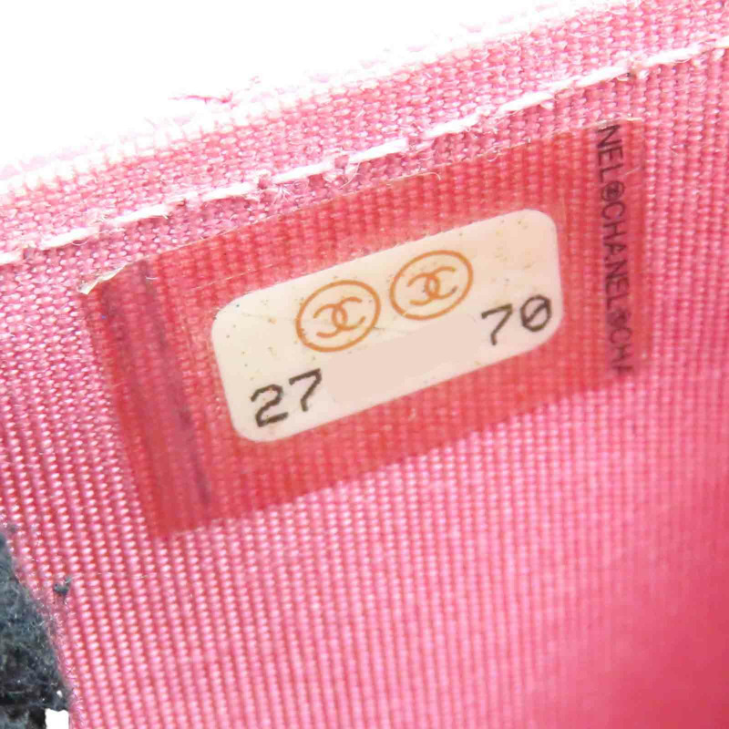 粉色 菱格紋 牛皮 flap card case 扣式短夾【CHANEL 香奈兒】 A80603 RR1520-6