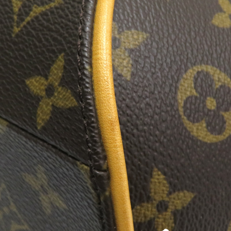 棕色 原花帆布 Ellipse MM 手提包【LOUIS VUITTON LV 路易威登】 M51126-10