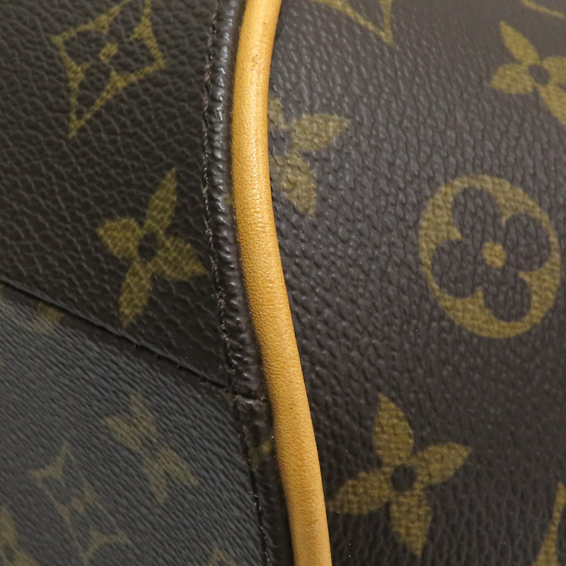 棕色 原花帆布 Ellipse MM 手提包【LOUIS VUITTON LV 路易威登】 M51126-12