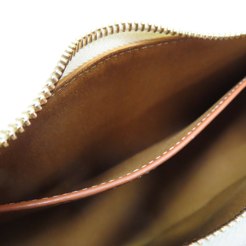 白色 Triomphe 帆布 AVA BAG 肩背包【CELINE 賽琳】 193952BZJ.01BC-4