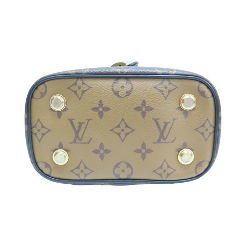 棕色 原花帆布 Vanity 兩用包 無鑰匙【LOUIS VUITTON LV 路易威登】 M45165-3