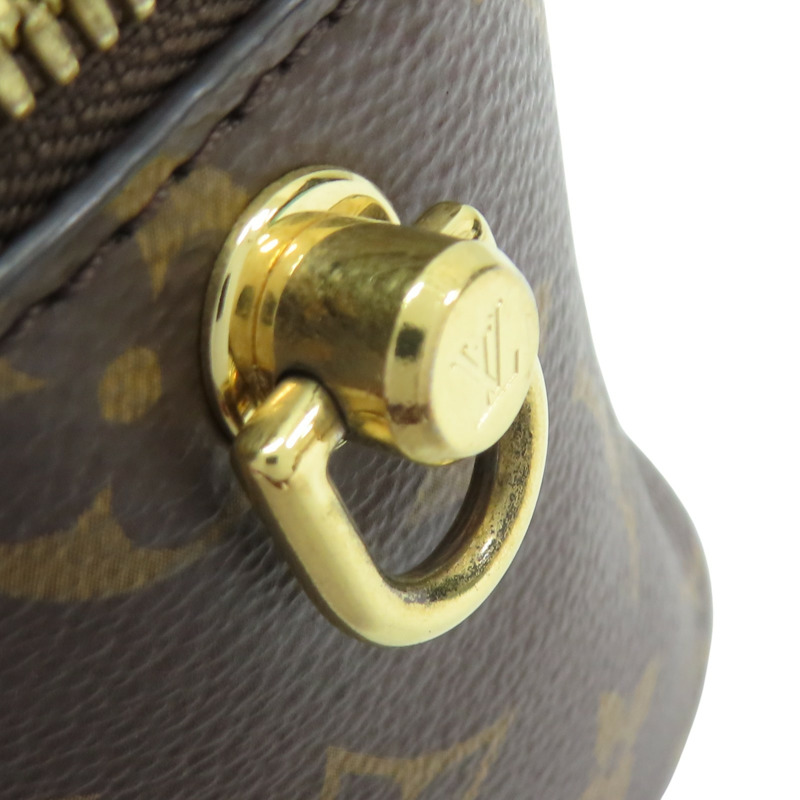 棕色 原花帆布 Vanity 兩用包 無鑰匙【LOUIS VUITTON LV 路易威登】 M45165-16