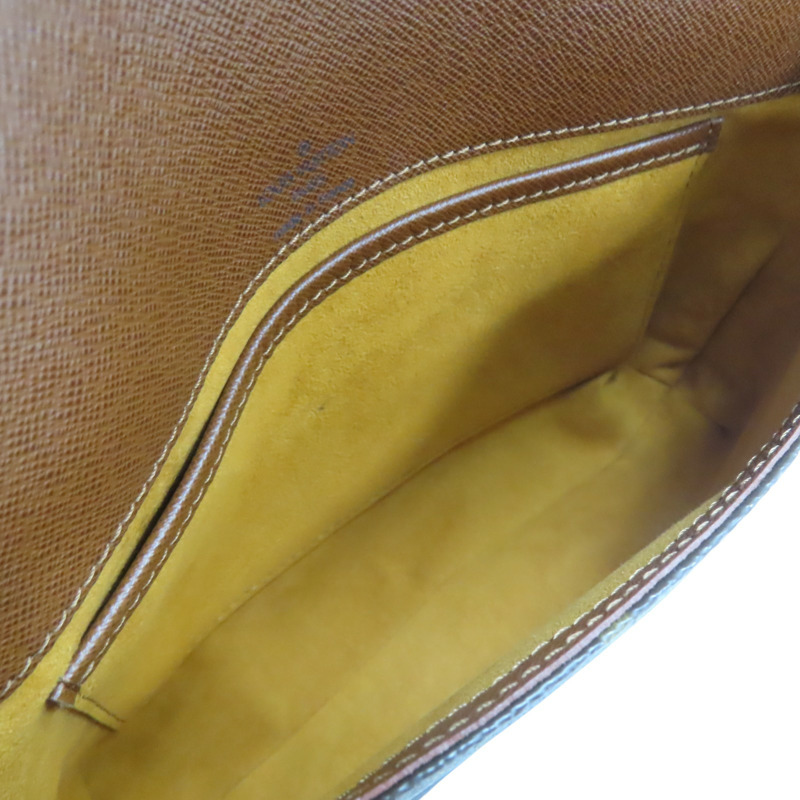 棕色 原花帆布 MUSETTE TANGO 肩背包【LOUIS VUITTON LV 路易威登】 M51257-4