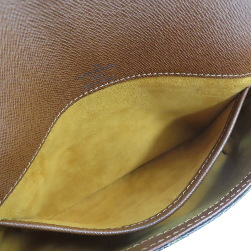 棕色 原花帆布 MUSETTE TANGO 肩背包【LOUIS VUITTON LV 路易威登】 M51257-5