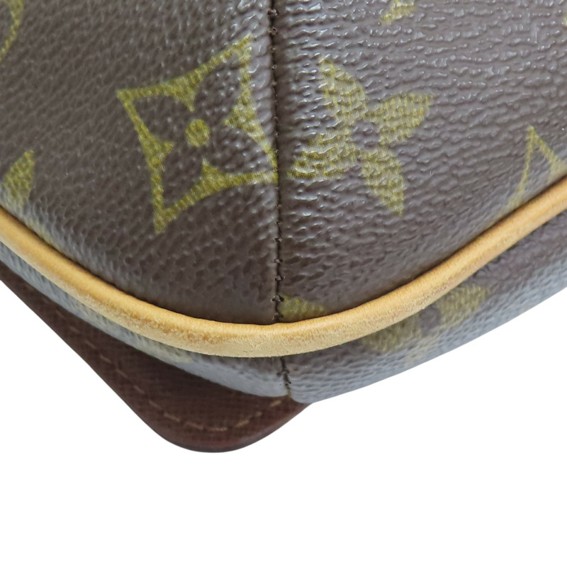 棕色 原花帆布 MUSETTE TANGO 肩背包【LOUIS VUITTON LV 路易威登】 M51257-12