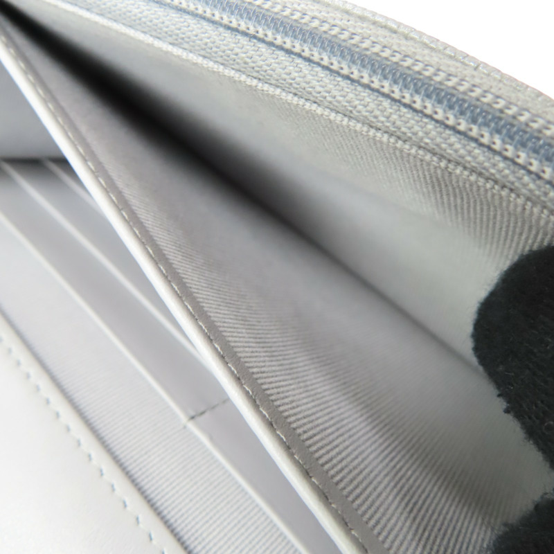 灰色 荔枝紋 牛皮 WOC 鏈帶 肩背包【CHANEL 香奈兒】-5