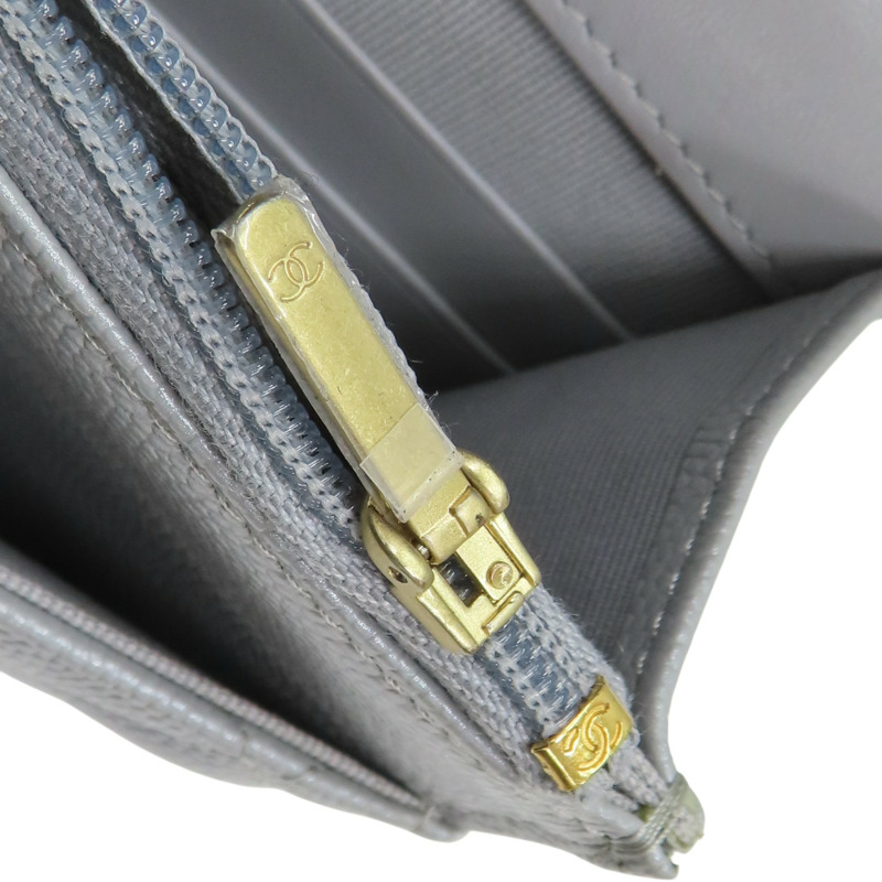 灰色 荔枝紋 牛皮 WOC 鏈帶 肩背包【CHANEL 香奈兒】-14