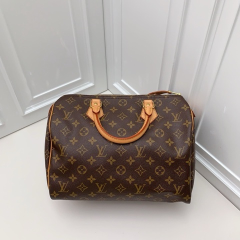 LV 老花speedy30波士頓包