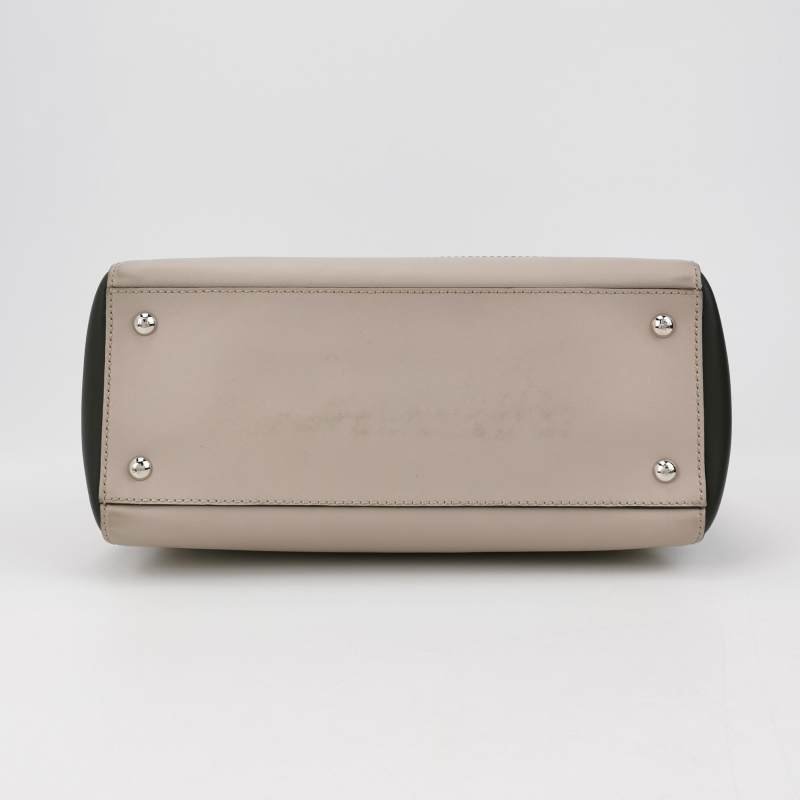 Fendi Dotcom牛皮錐形螺柱子母包單肩包-6