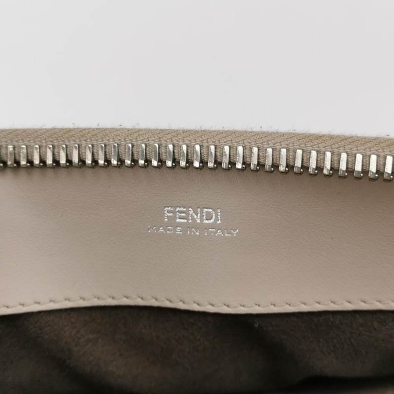 Fendi Dotcom牛皮錐形螺柱子母包單肩包-8