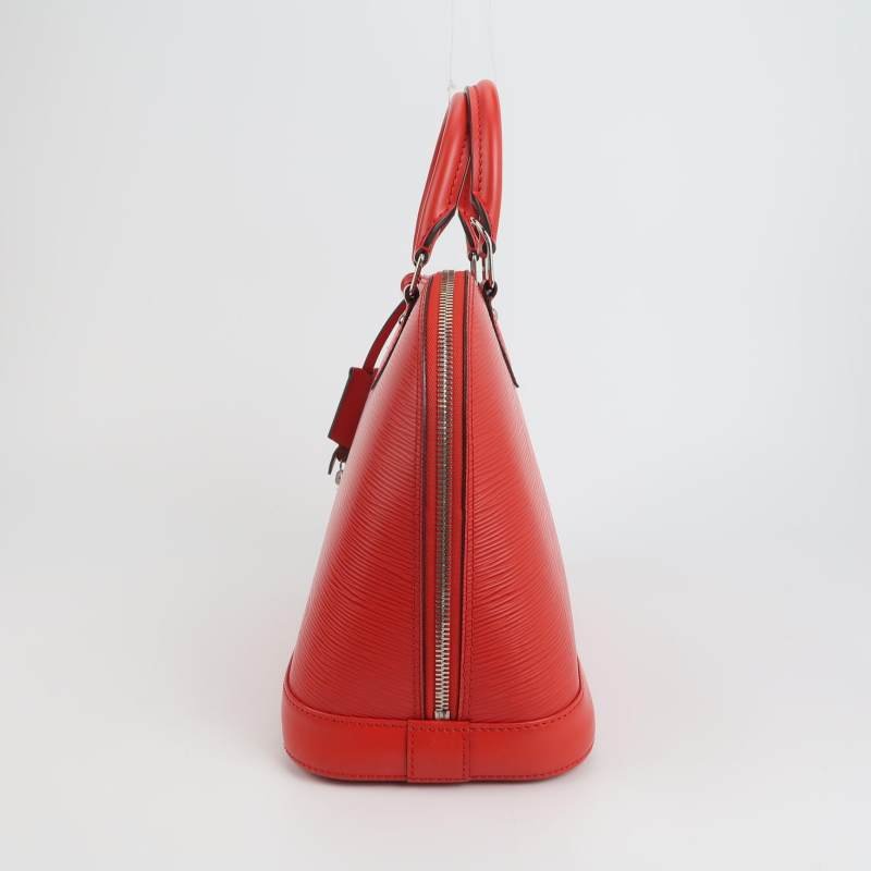 Louis Vuitton (LV) Alma小號牛皮水波紋貝殼包手提包-2