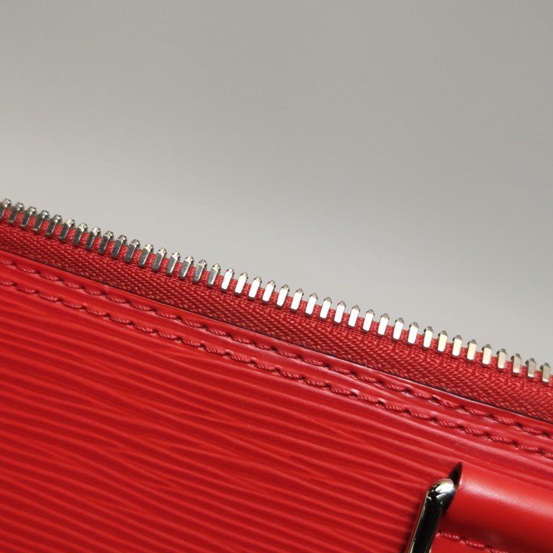 Louis Vuitton (LV) Alma小號牛皮水波紋貝殼包手提包-14