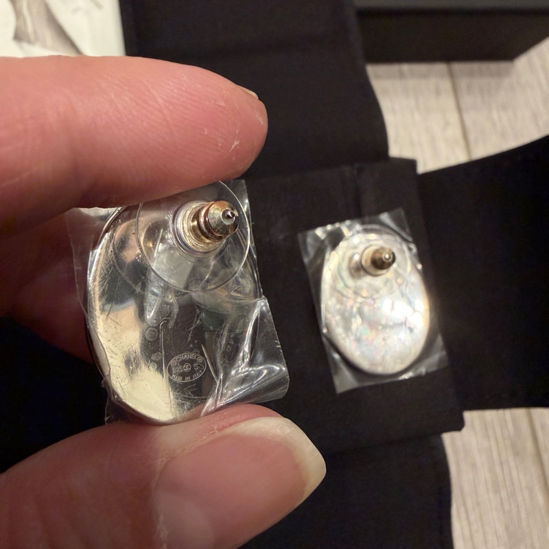 香奈兒 jennie同款鏡片耳針-6