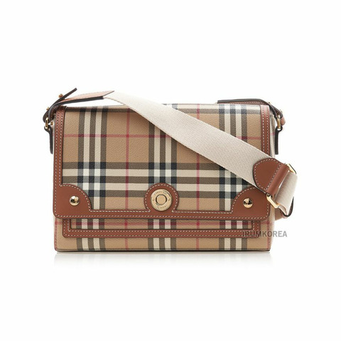 BURBERRY 復古格紋斜背包