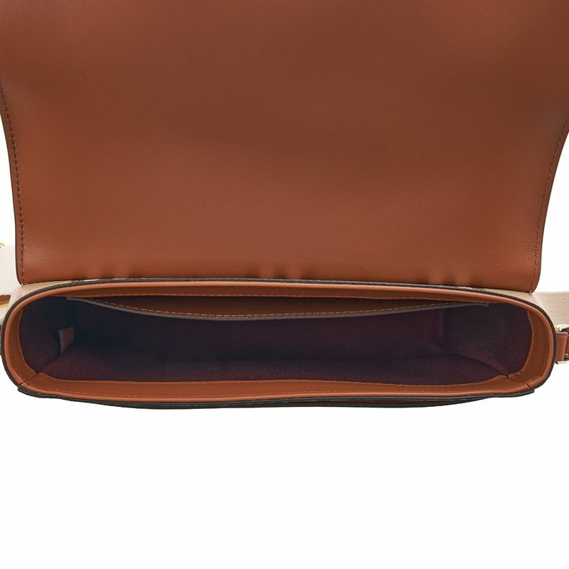 BURBERRY 復古格紋斜背包-9