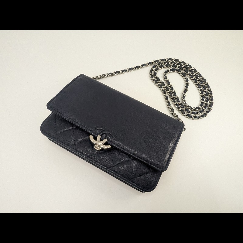 99成新-Chanel古巴系列超耐用「牛皮」WOC-5