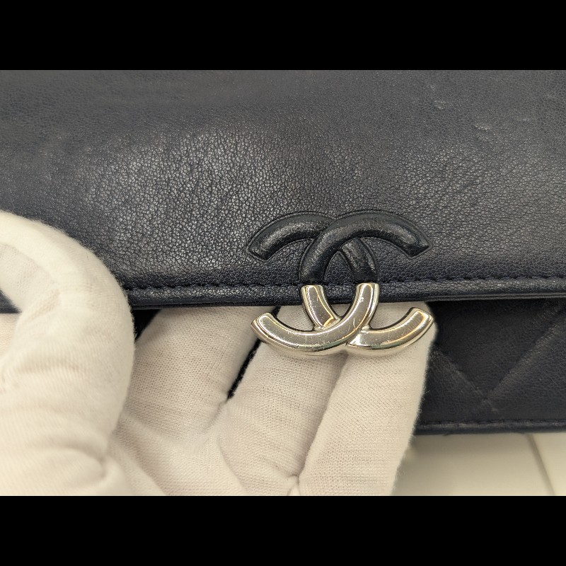 99成新-Chanel古巴系列超耐用「牛皮」WOC-15