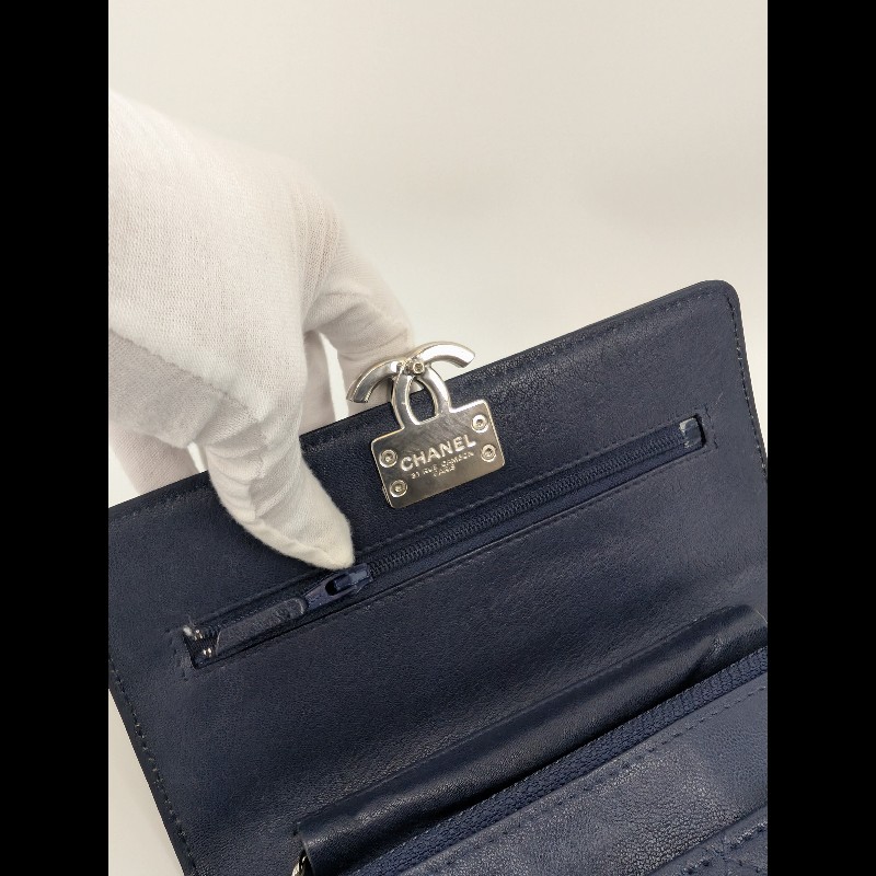 99成新-Chanel古巴系列超耐用「牛皮」WOC-16