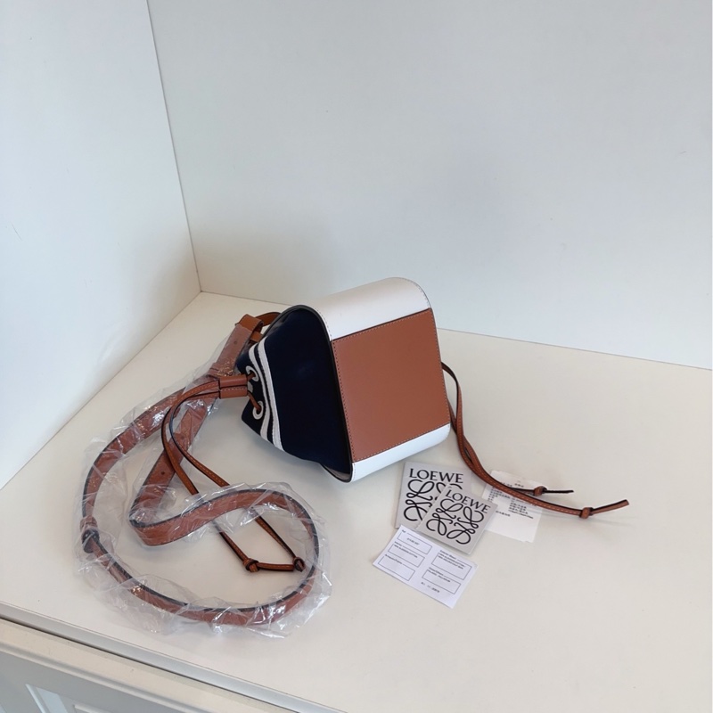 【99新🆕】Loewe Hammock mini 限量款 海軍風迷你吊床包 手提單肩斜挎包-4