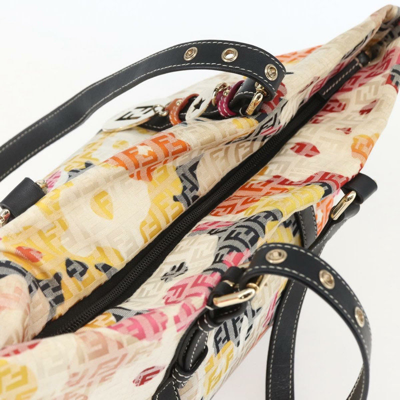 【日本直送】FENDI Zucchino帆布手提包 多色 金色 正品 158708-5