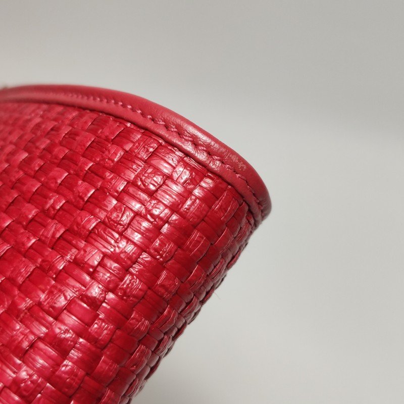 Gucci 1955小號牛皮編織馬銜扣斜挎包單肩包-15