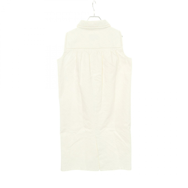 香奈兒 COCO Mark 32 RUE CAMBON 連結牛仔連身裙 #42 P60799V45888 棉二手-1