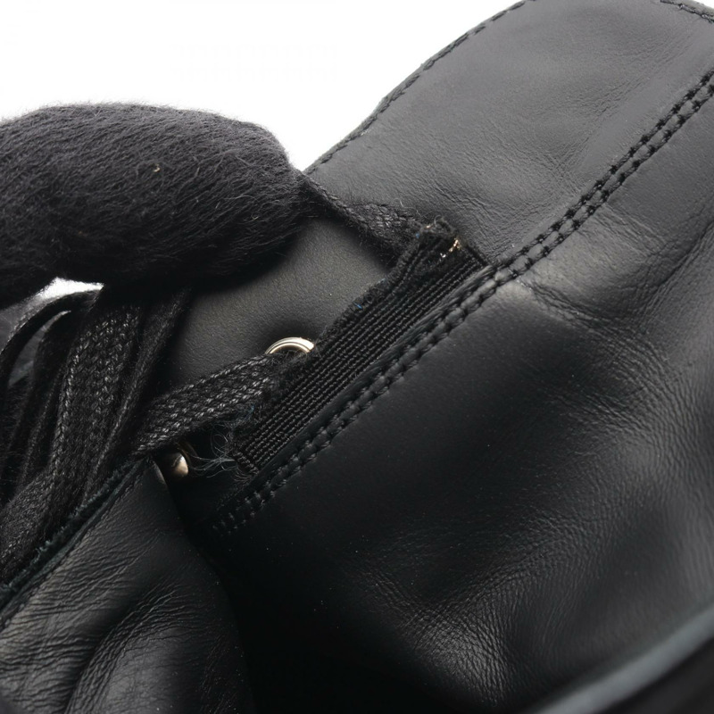 香奈兒短靴 #38 1/2 G38514Y5558494305 皮革 漆皮 人造珍珠 CC-7