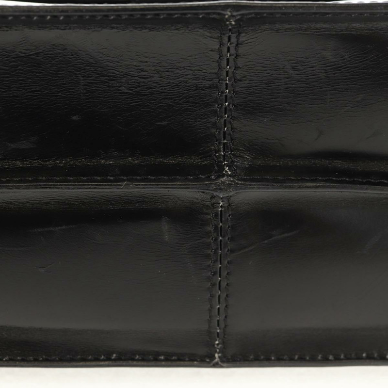 【日本直送】CELINE Circle 手提包 皮革 2way 黑色 金色 Auth 160805V-5