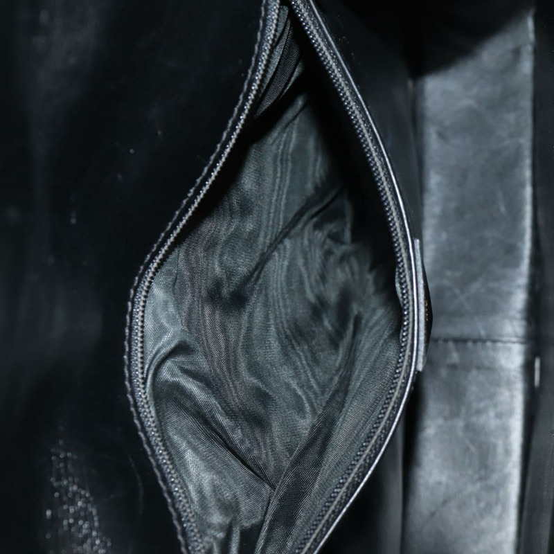 【日本直送】CELINE Circle 手提包 皮革 2way 黑色 金色 Auth 160805V-27