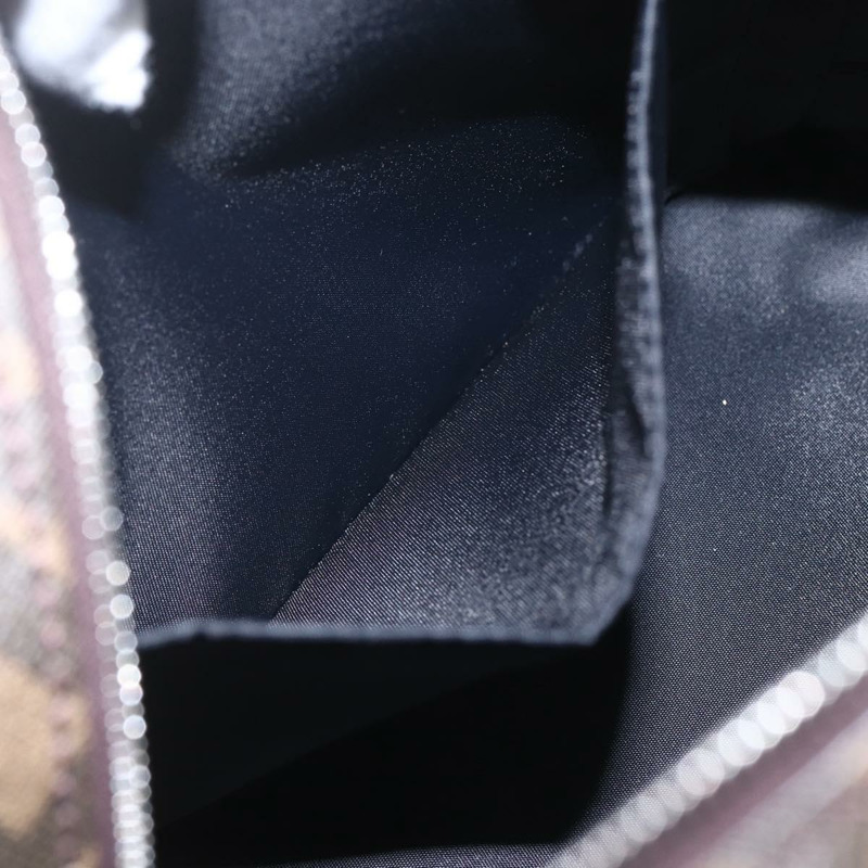 【日本直送】FENDI Zucca帆布手拿包 PVC黑色棕色 正品 am10229V-18