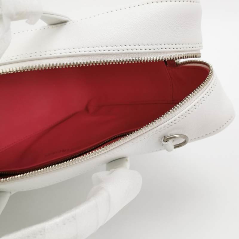 Balenciaga Triangle三角包牛皮純色字母Logo三角造型斜挎包單肩包-6