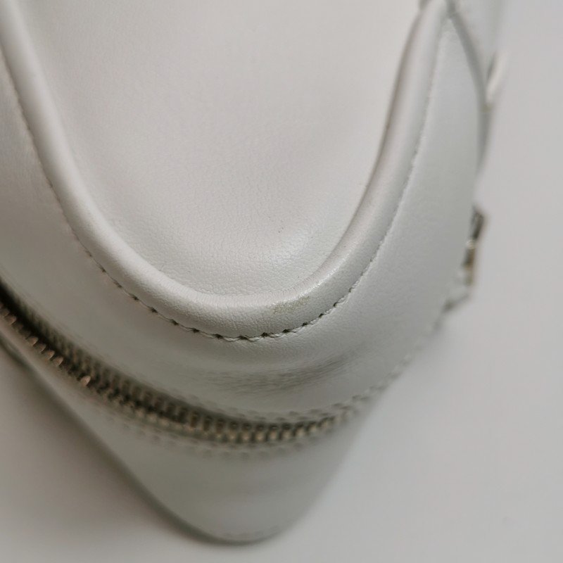 Balenciaga Triangle三角包牛皮純色字母Logo三角造型斜挎包單肩包-14