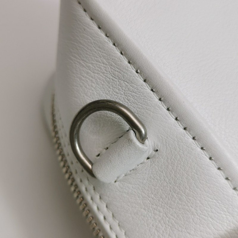 Balenciaga Triangle三角包牛皮純色字母Logo三角造型斜挎包單肩包-18