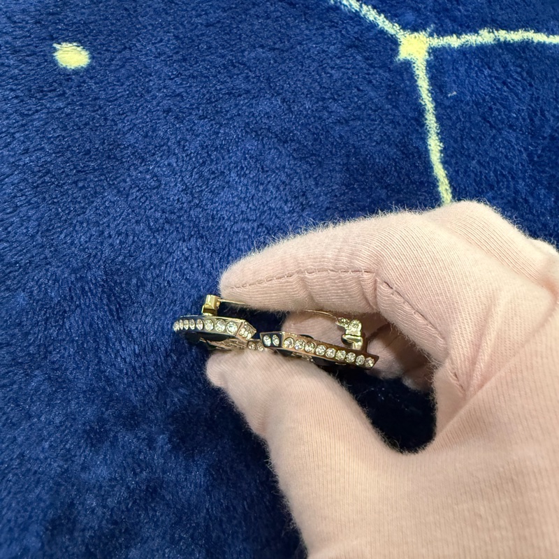 香奈兒 No.5胸針 Chanel水鑽皮穿鏈胸針-5