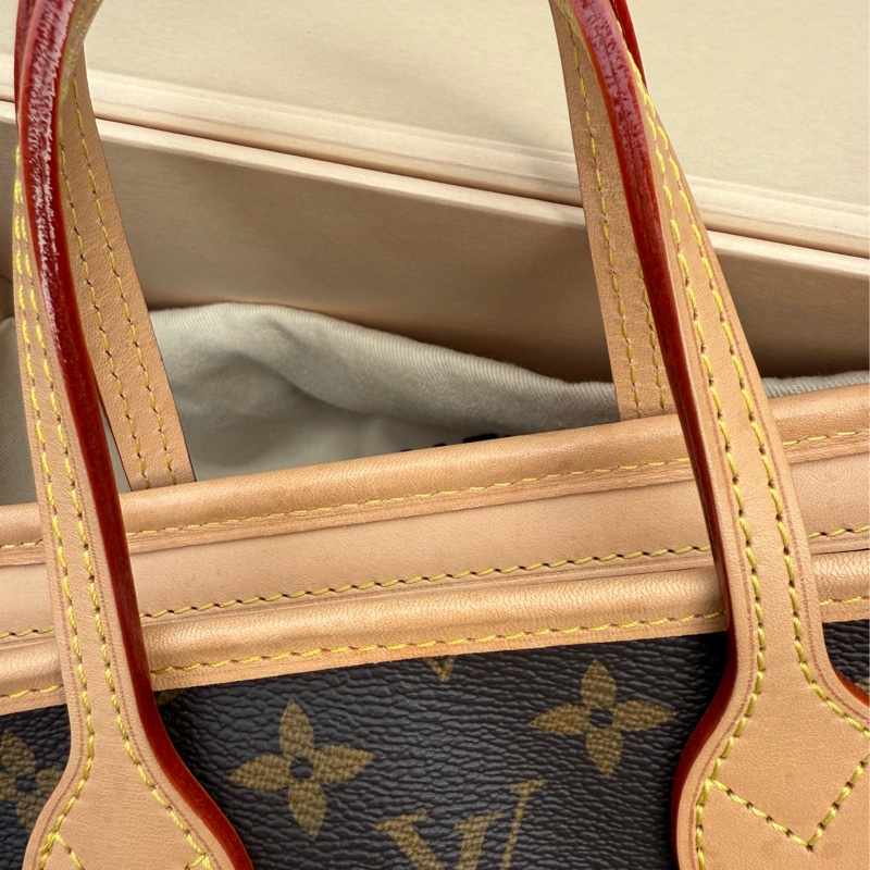 極新LV老花Neverfull BB側背手提包斜背包M46705-5