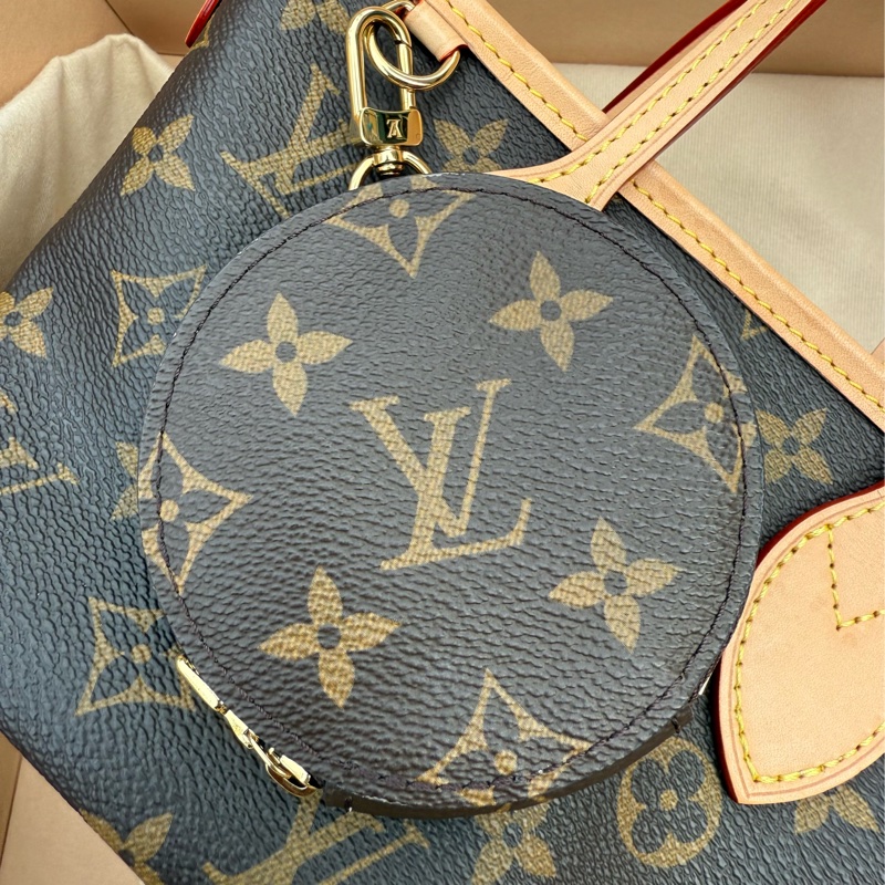 極新LV老花Neverfull BB側背手提包斜背包M46705-9