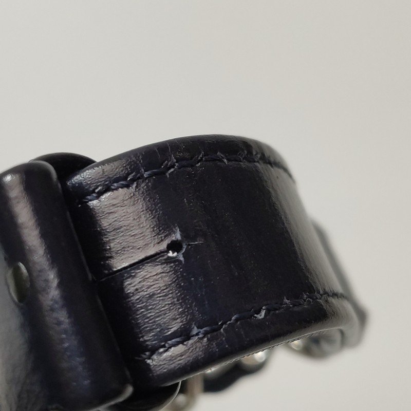 Chanel Gabrielle流浪包小號油蠟皮拼色菱格字母Logo雙鏈條設計單肩包-14