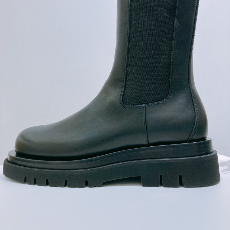 TW4623 Bottega Veneta 黑色靴子碼數 41 未使用品 Curl Boots-6