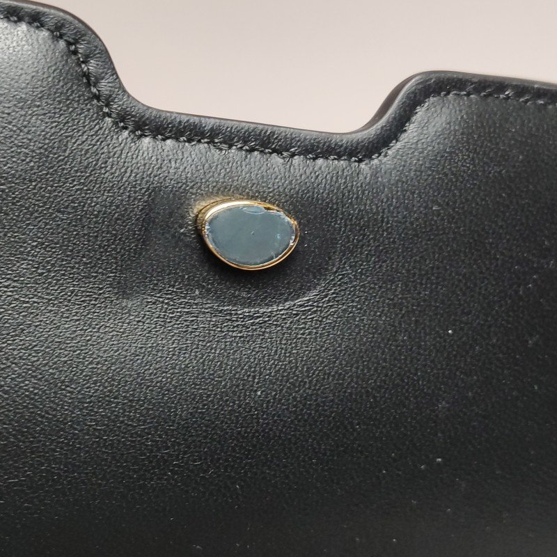 Burberry牛皮純色字母logo腰包胸包-12