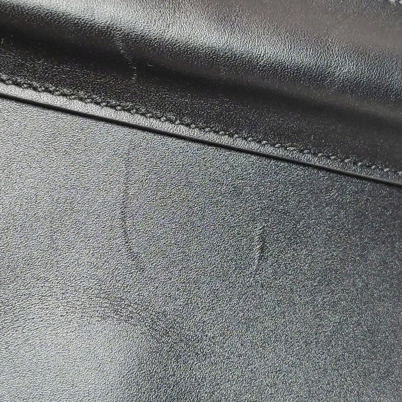 Burberry牛皮純色字母logo腰包胸包-15