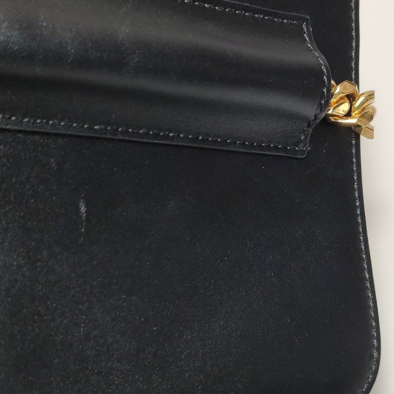 Burberry牛皮純色字母logo腰包胸包-19