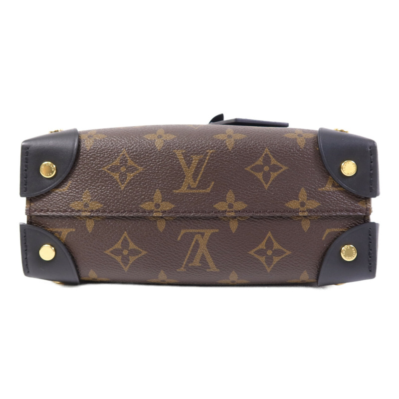 LOUIS VUITTON Monogram Petite Malle Souple金扣手挽肩背兩用袋-3