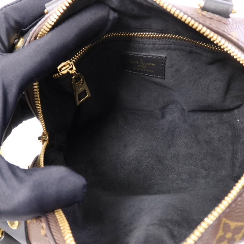 LOUIS VUITTON Monogram Petite Malle Souple金扣手挽肩背兩用袋-4