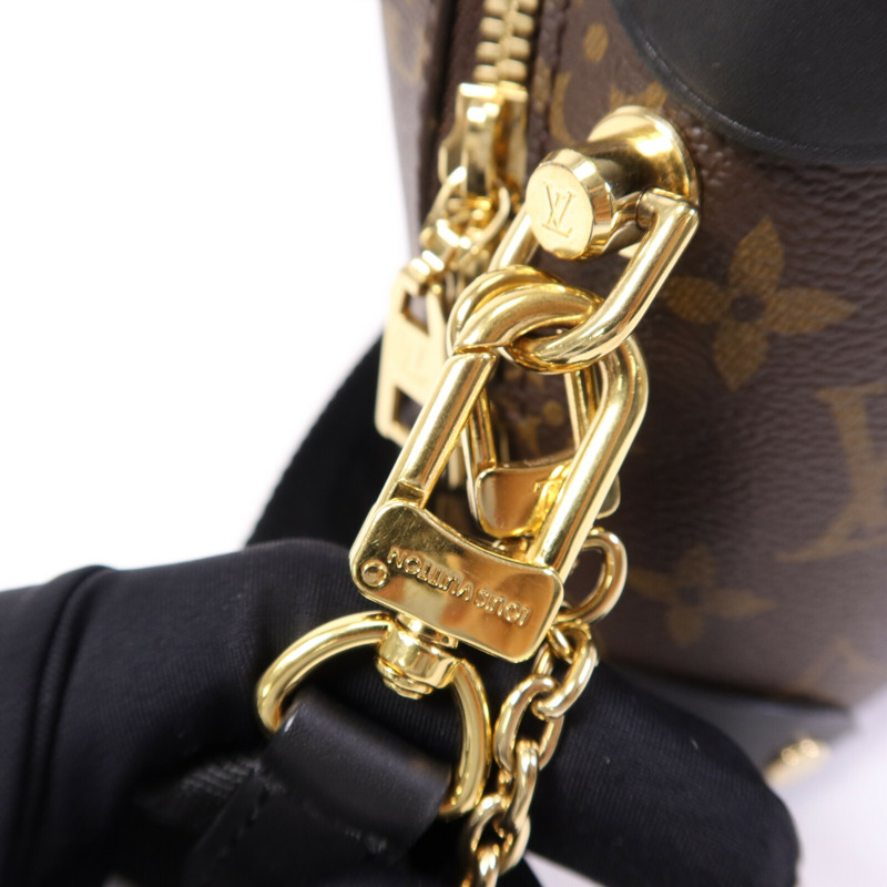 LOUIS VUITTON Monogram Petite Malle Souple金扣手挽肩背兩用袋-6